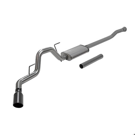Flowmaster 21C F150 2.7/3.5/5.0L CATBACK EXHAUST SYSTEM SINGLE OUT SIDE EXIT 3IN SS 718115